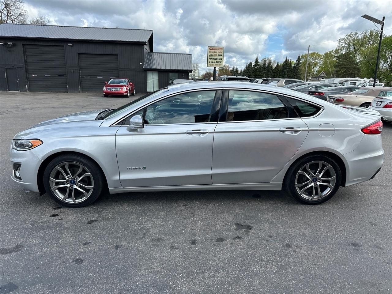 ford fusion hybrid 2019 3FA6P0RU7KR119992 image